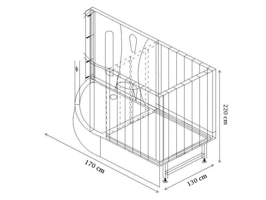VASCHE VASCA IDROMASSAGGIO DOPPIA BAGNO 180X180 -34 IDROGETTI + OZONO SPA CROMO